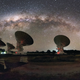 CSIRO’s Comact Array in Australia, via Alex Cherney